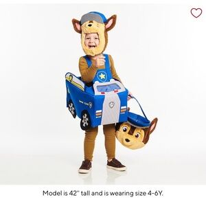 Pottery barn kids chase paw patrol costume
